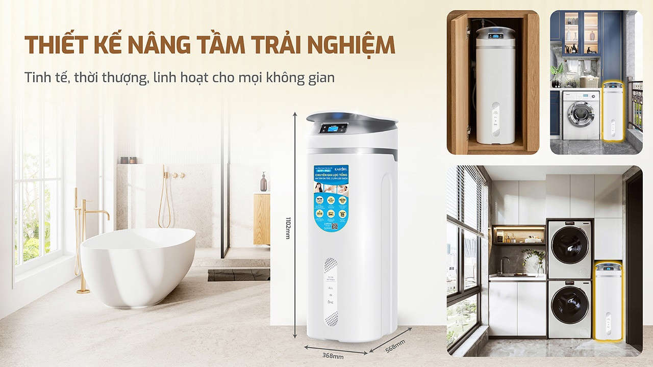 Lọc tổng trung tâm cao cấp Karofi KTF-P02